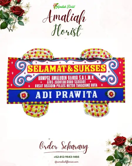 Papan Bunga Ucapan Selamat Deli Serdang