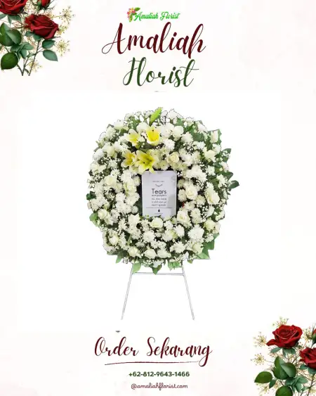 Krans Bunga Duka Deli Serdang